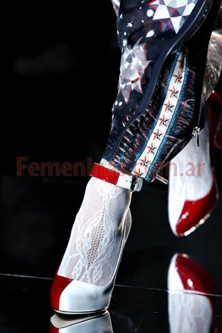 Calzado taco aguja moda 2012 Detalles Jean Paul Gaultier